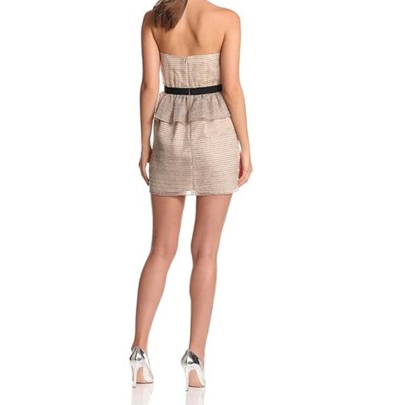 BCBGeneration Peplum Tube Dress Size 2 - Picture 2 of 14